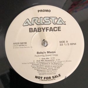 Baby Face Baby's Mama Vinyl Lp 2001